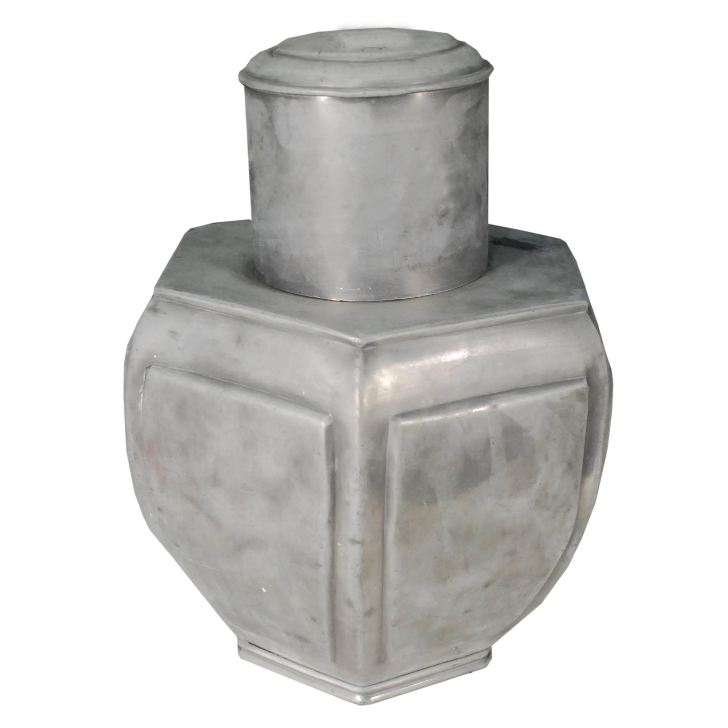 This finely made pewter tea canister was made during the early 1900s in Guangdong, China, which was considered by many scholars to be the birthplace of tea. The beverage quickly became popular across much of Asia, but didn’t catch on globally until
