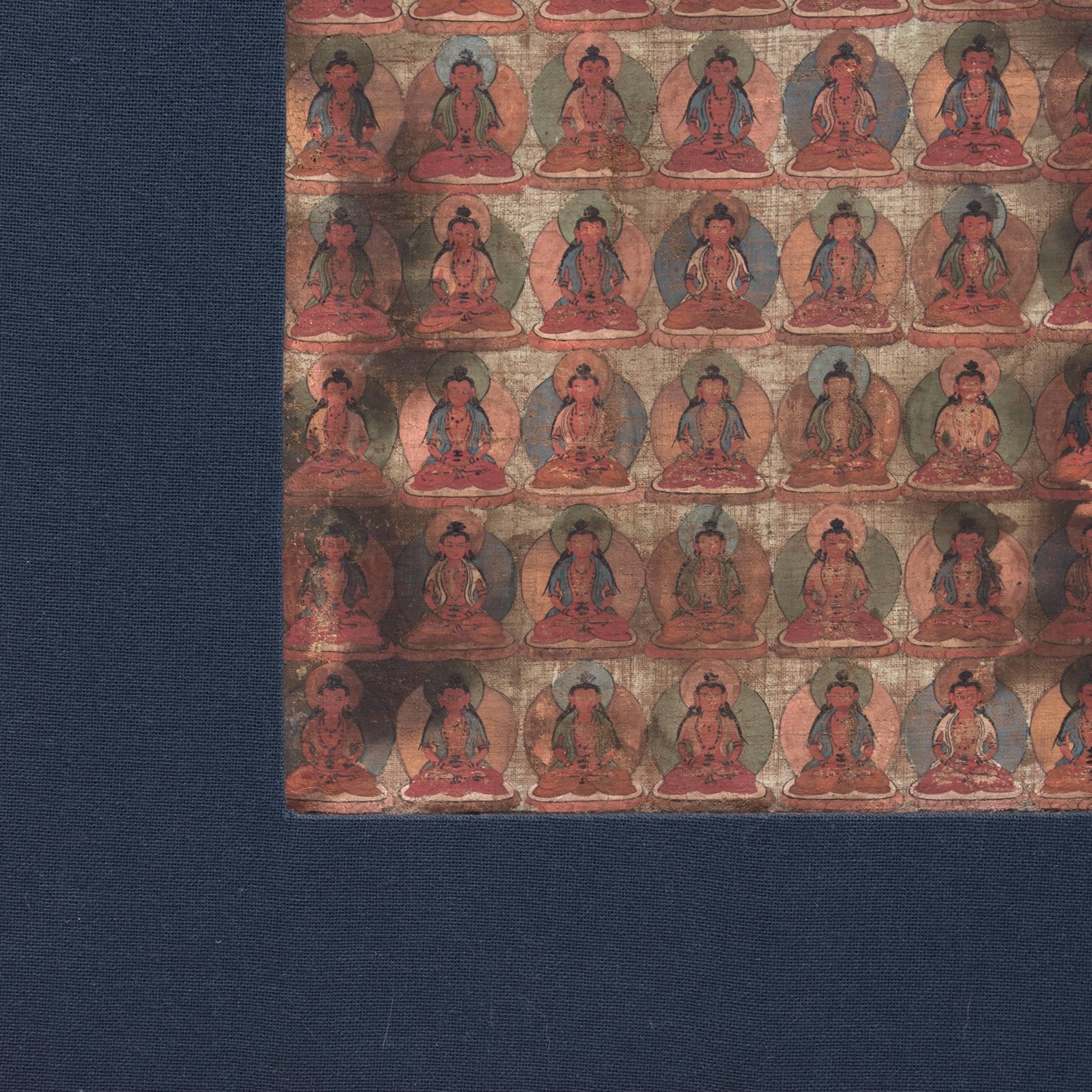18th Century and Earlier Thangka Depicting the Amitabha
