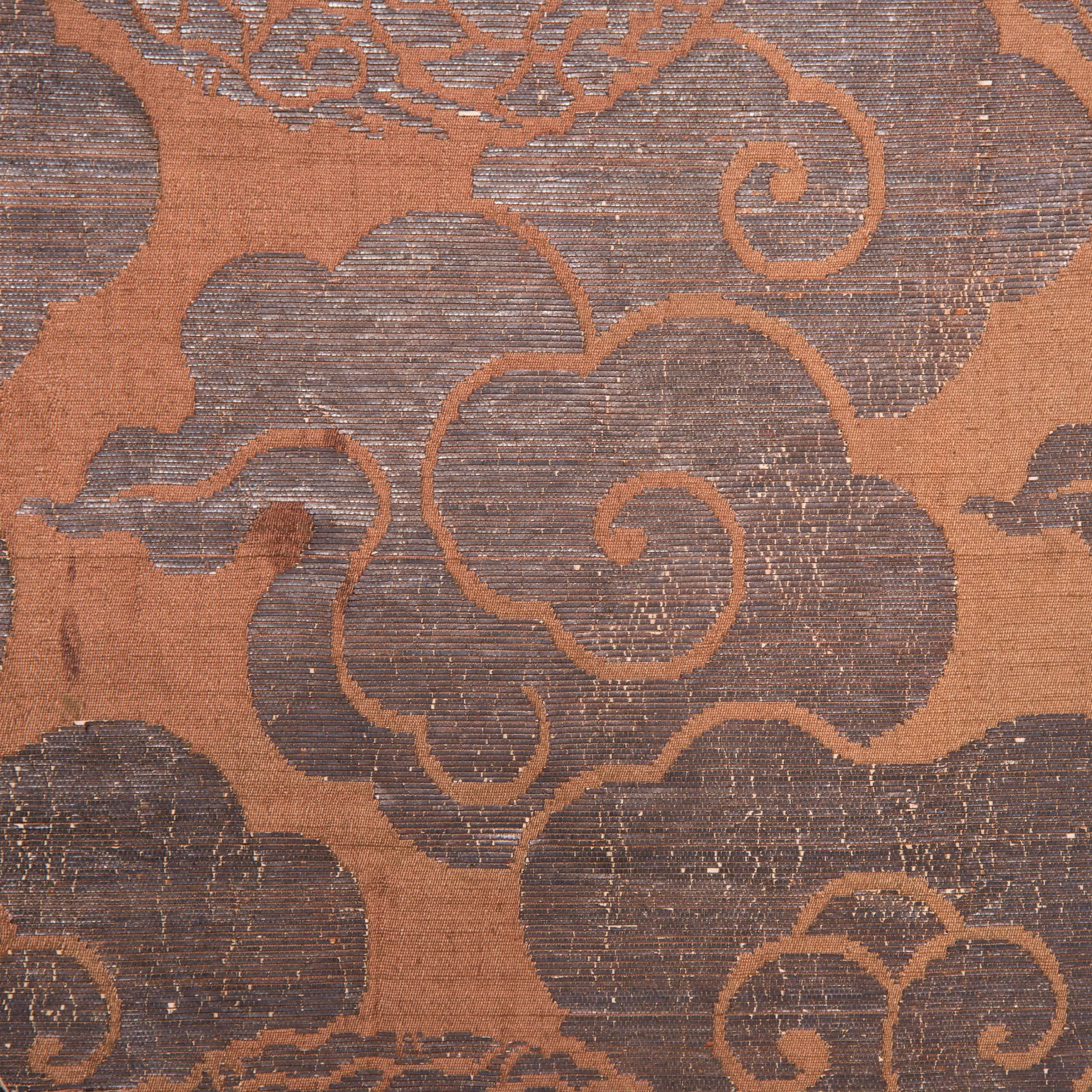 Chinese Ming Cloud Dragon Textile