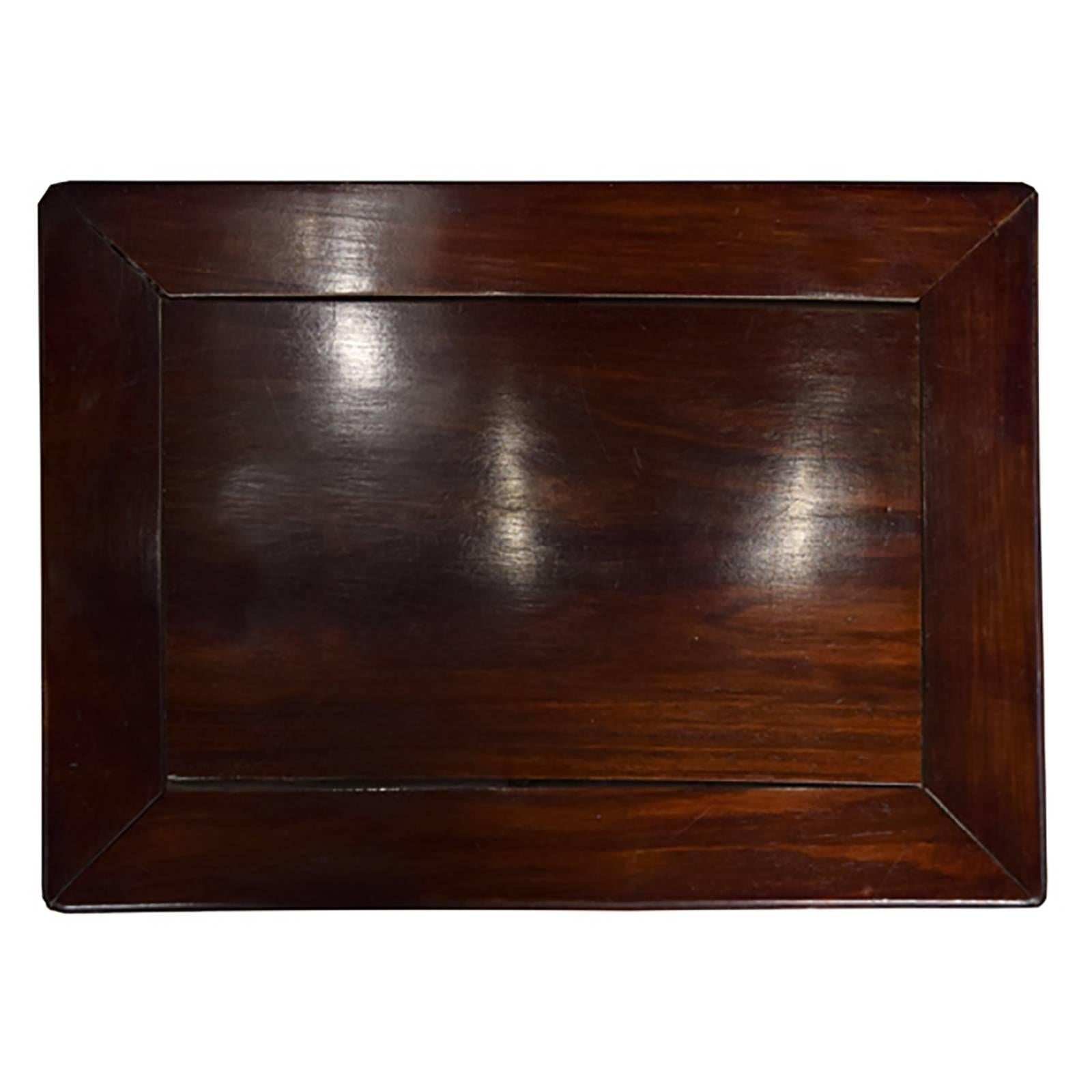 Pair of Rosewood Tea Tables In Excellent Condition In Chicago, IL