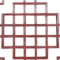 Early 20th Century Chinese Lattice Panel