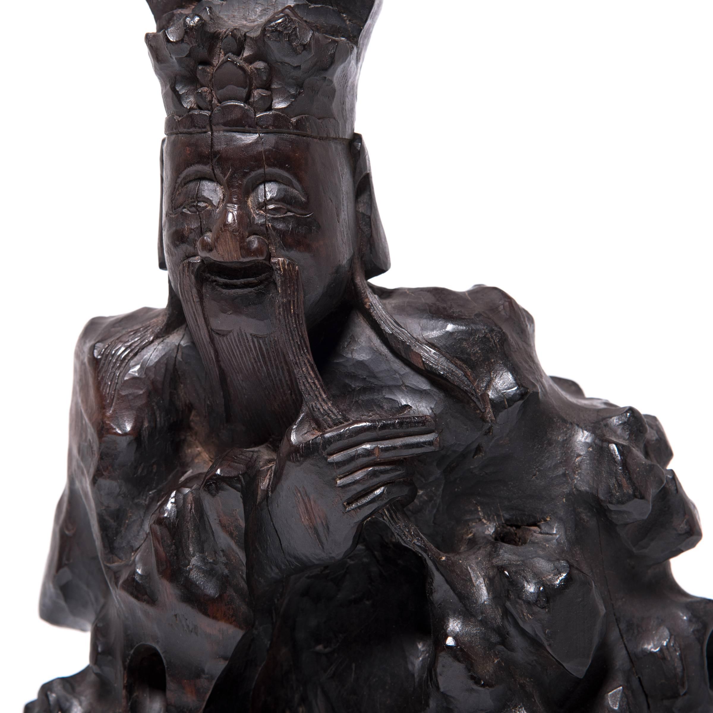 19th Century Chinese Carved Root Figure