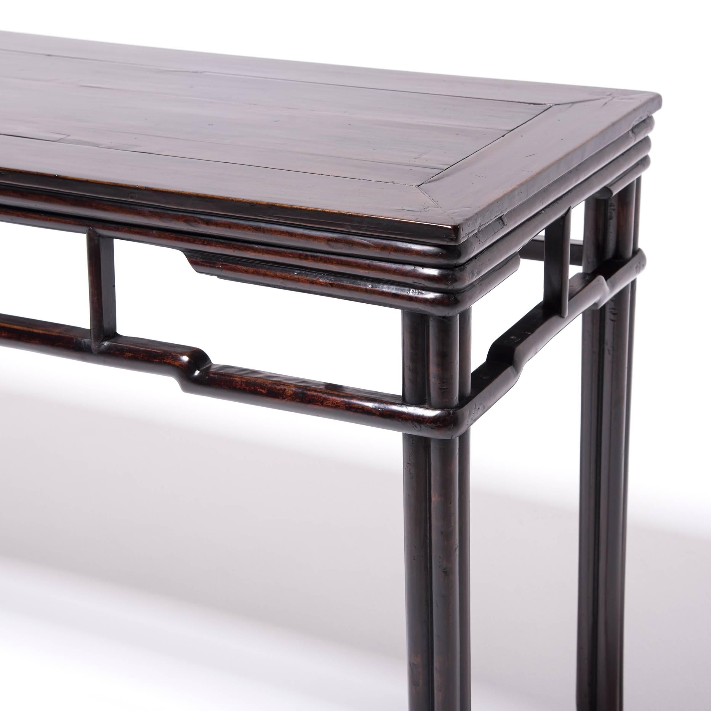 Chinese Melon Leg Table 1