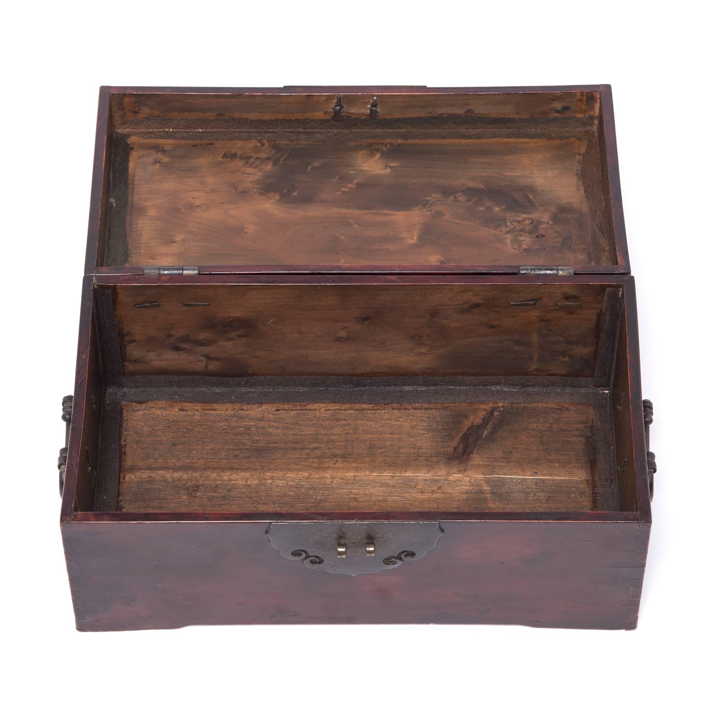 19th Century Chinese Lock Box In Good Condition In Chicago, IL