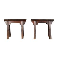 Pair of Chinese Carriage Benches 9