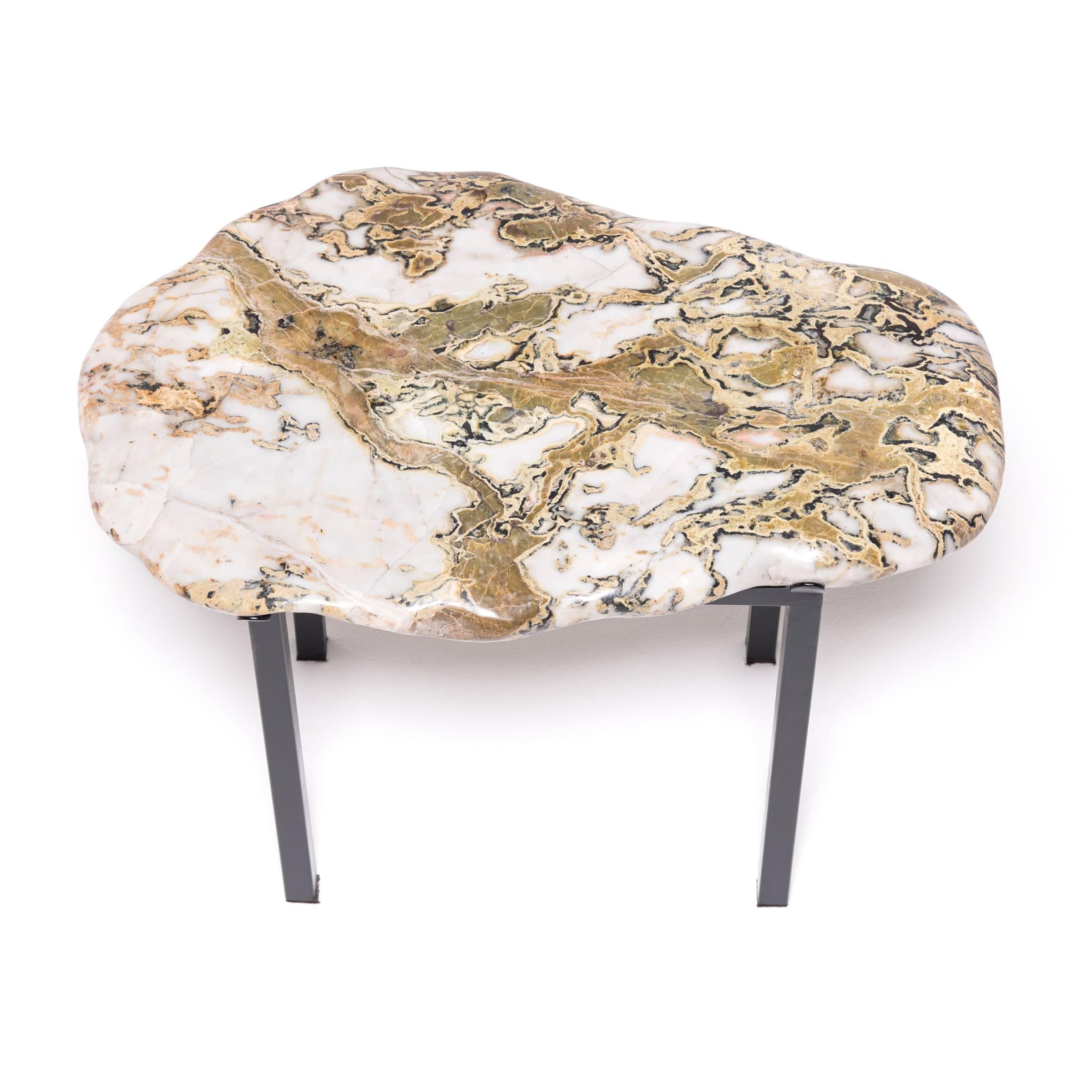Steel Chinese Meditation Stone Table