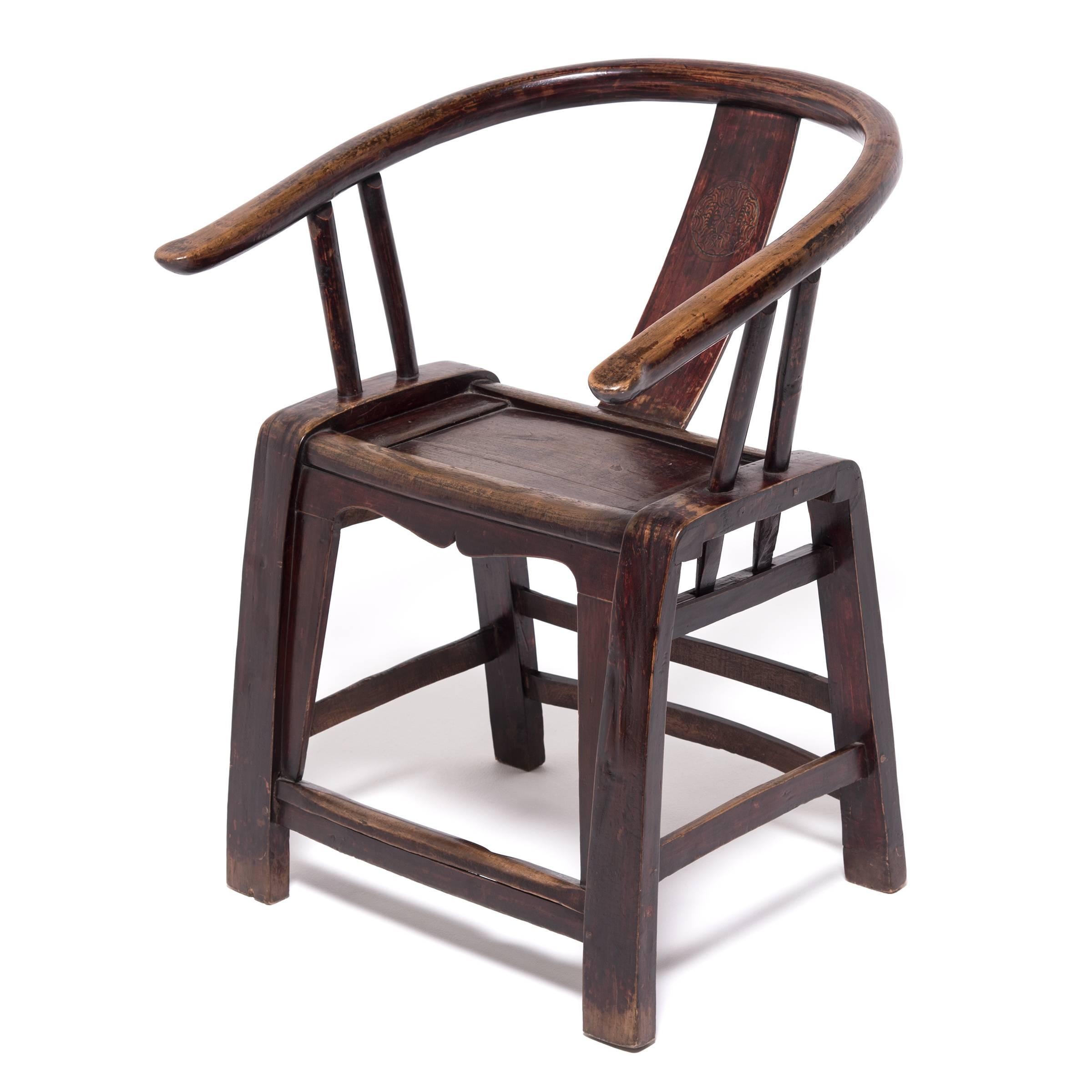 Qing Chinese Provincial Roundback Chair