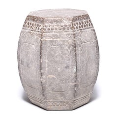 Chinese Eight Corner Stone Drum