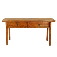 Chinese Two-Drawer Altar Table 8