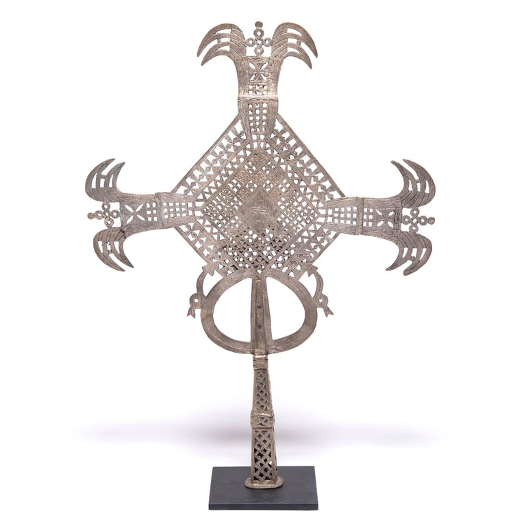 Ethiopian Coptic Processional Cross For Sale at 1stDibs