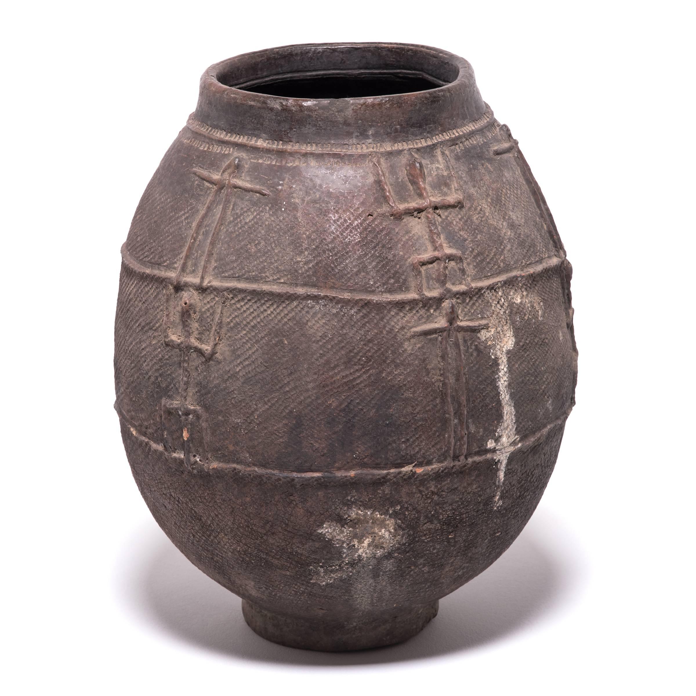 Tribal Bambara Jidaga Ceramic Water Vessel