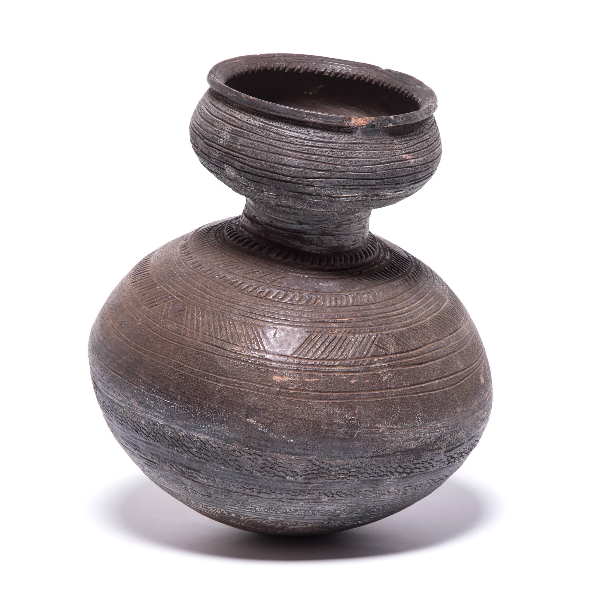 Tribal Vase à eau en gourde Nupe, vers 1900 en vente
