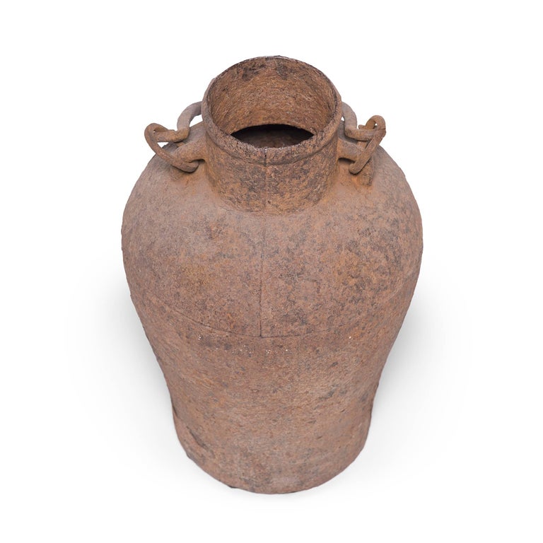 Chinese Cast Iron Vessel For Sale at 1stDibs