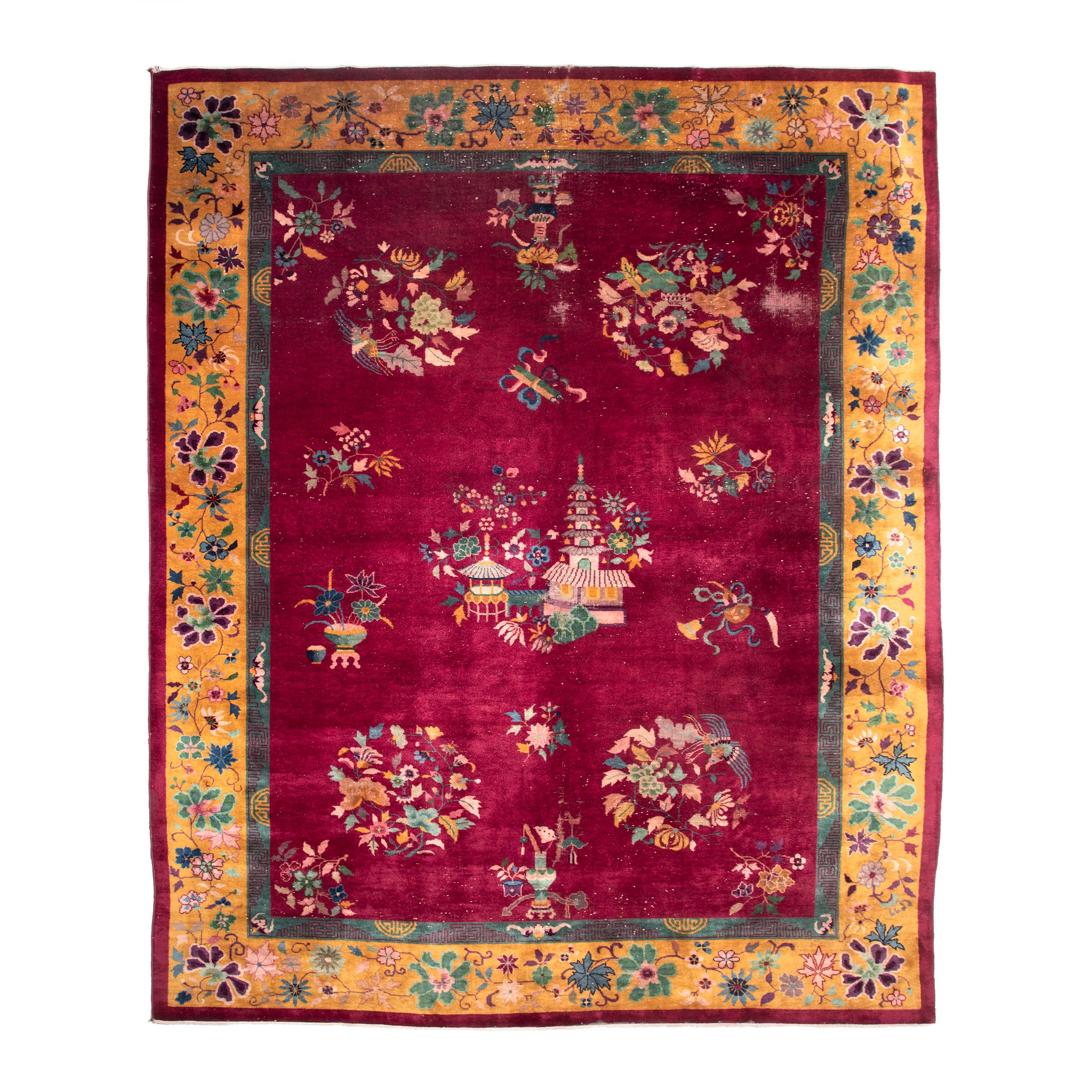 Antique Chinese Carpet at 1stDibs