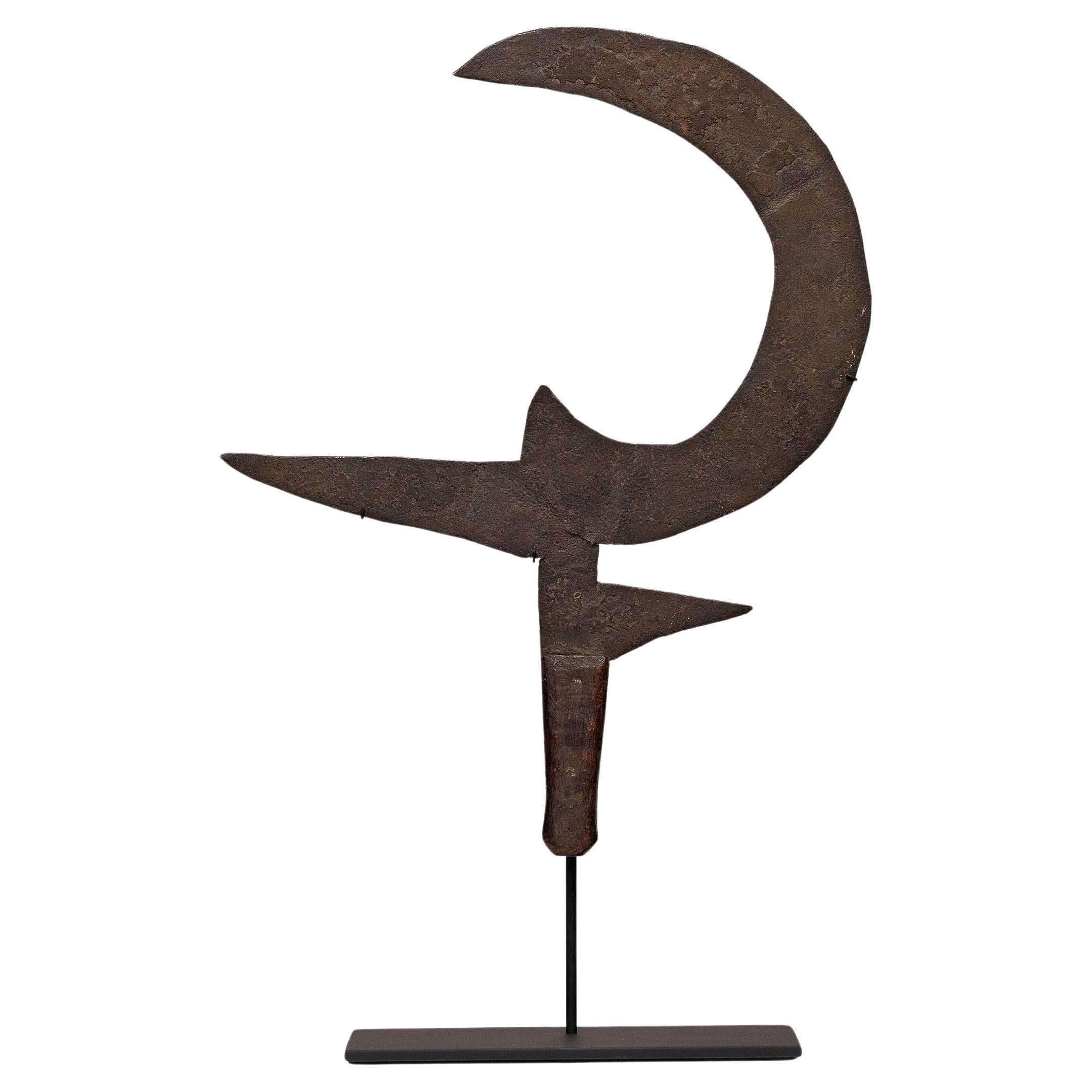 Cuchillo arrojadizo ngombe, c. 1900 en venta