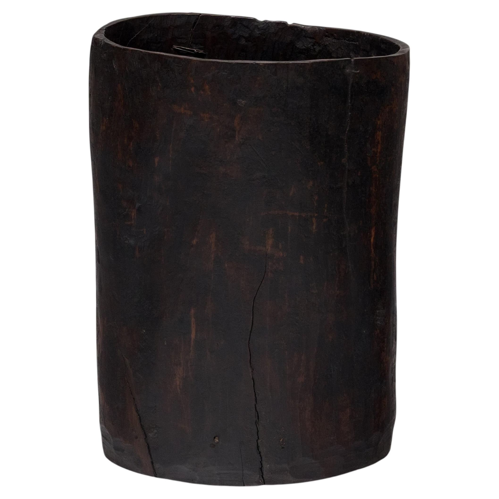 Antique Chinese Courtyard Grain Container, 19th Century For Sale