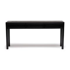 Antique Chinese Ellipse Console Table, 19th Century