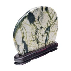 Petite Chinese Greenery Meditation Stone