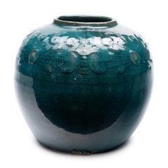 Chinese Jade Glazed Salt Jar