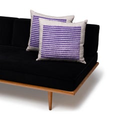 Pair of Purple Nui Shibori Throw Pillows