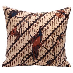 Cojín decorativo de batik javanés vintage