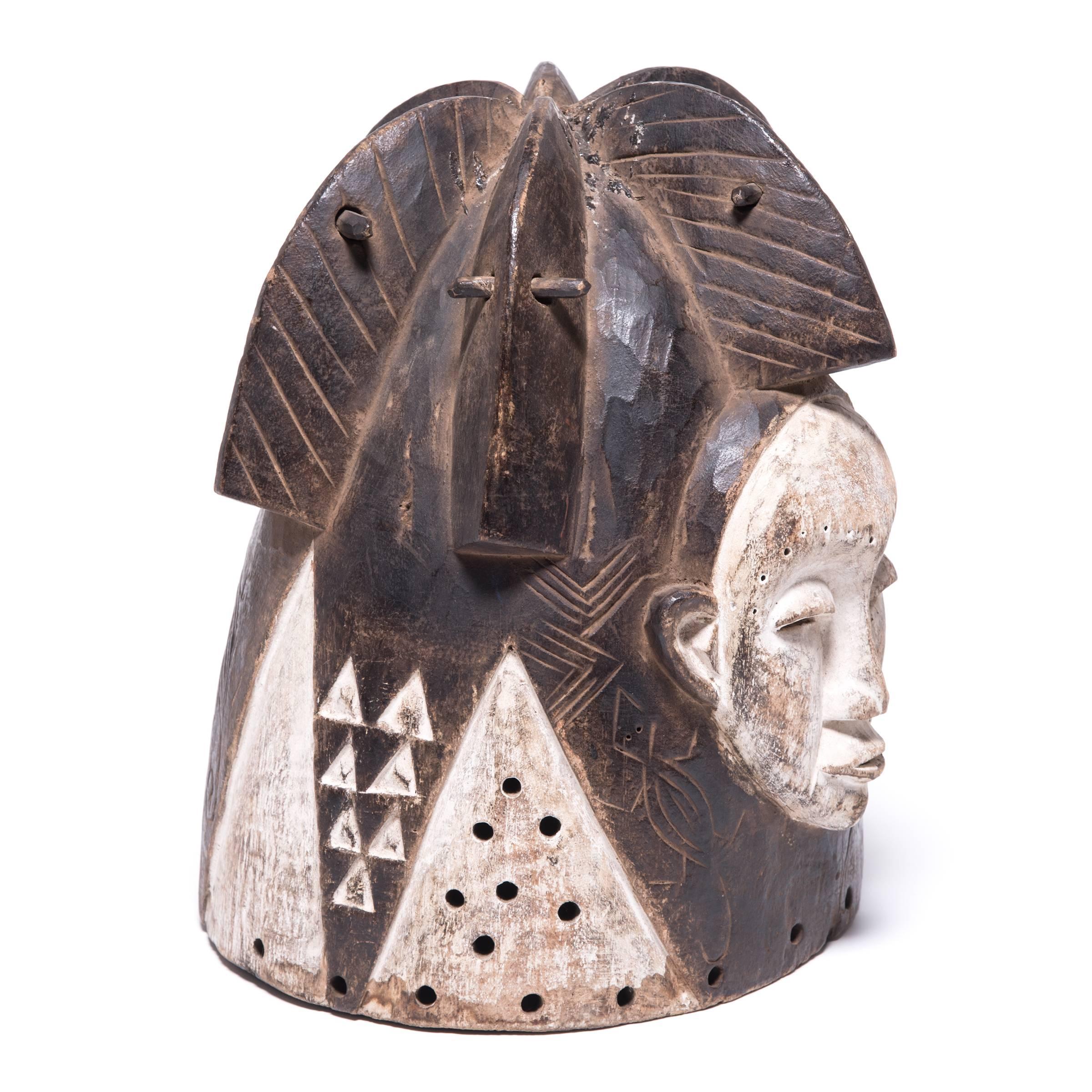 Tribal Punu Helmet Mask