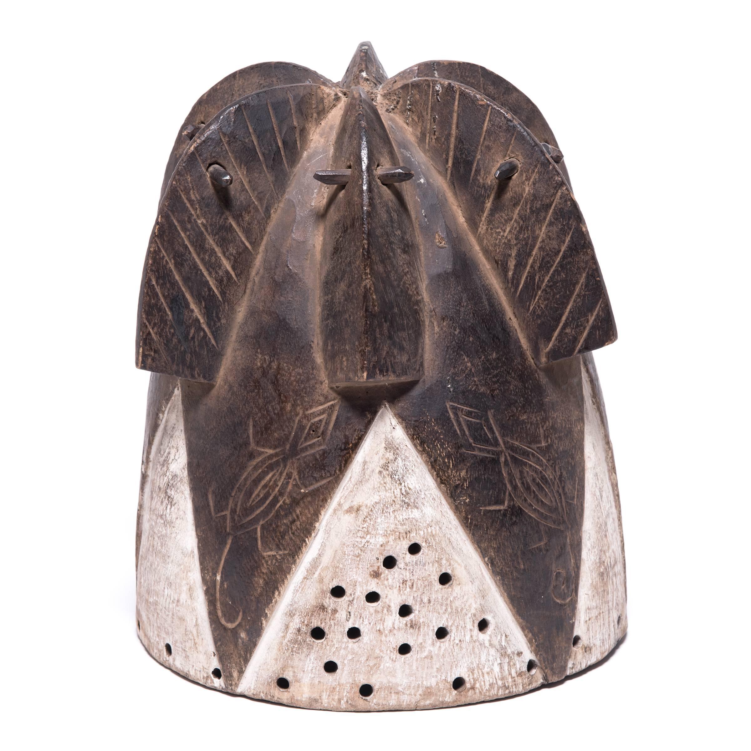 Gabonese Punu Helmet Mask