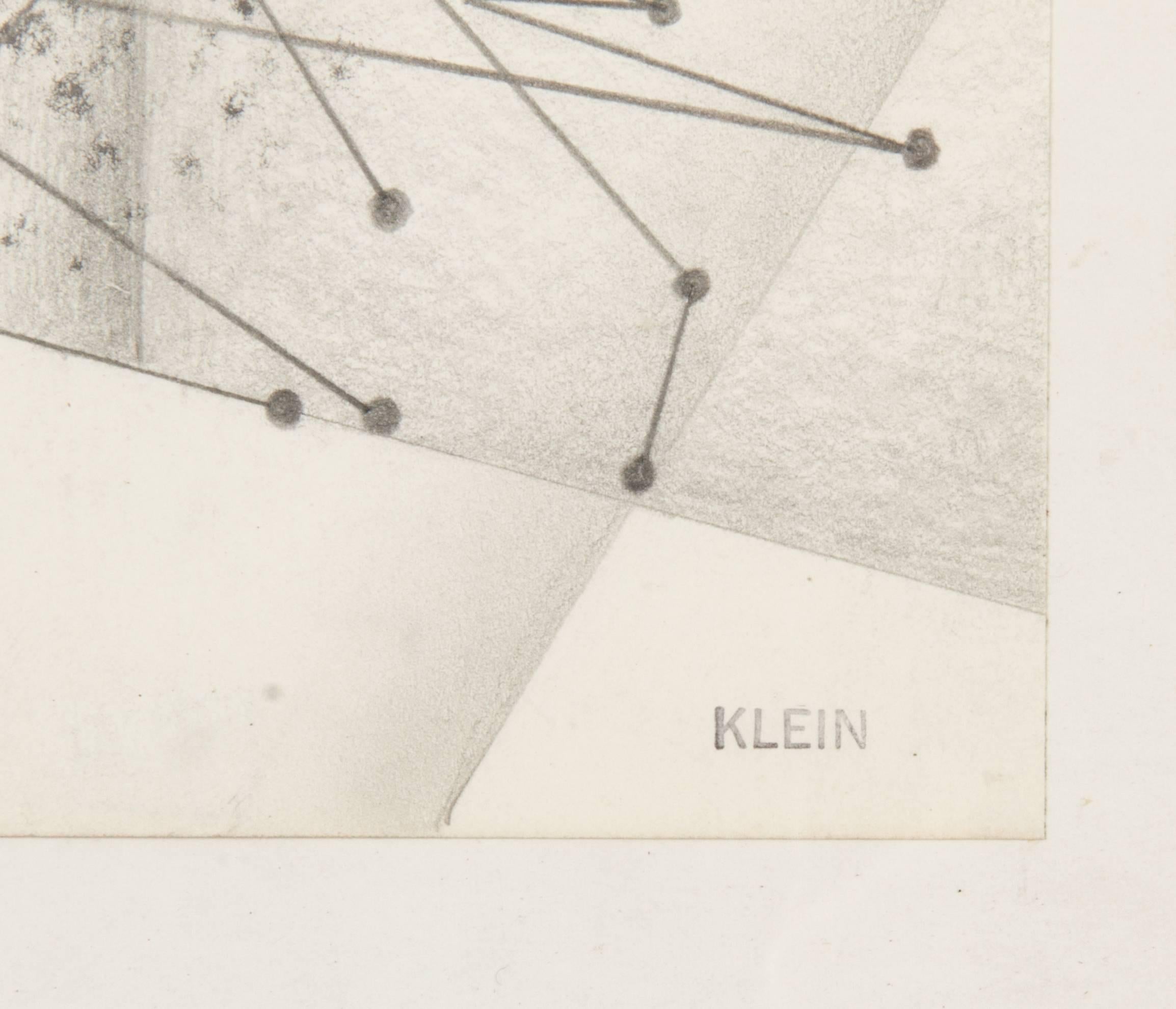 Mid-20th Century Abstract Drawing by Klein