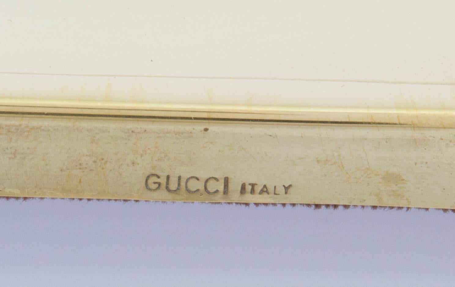 Vintage Gucci Photo Frame 1