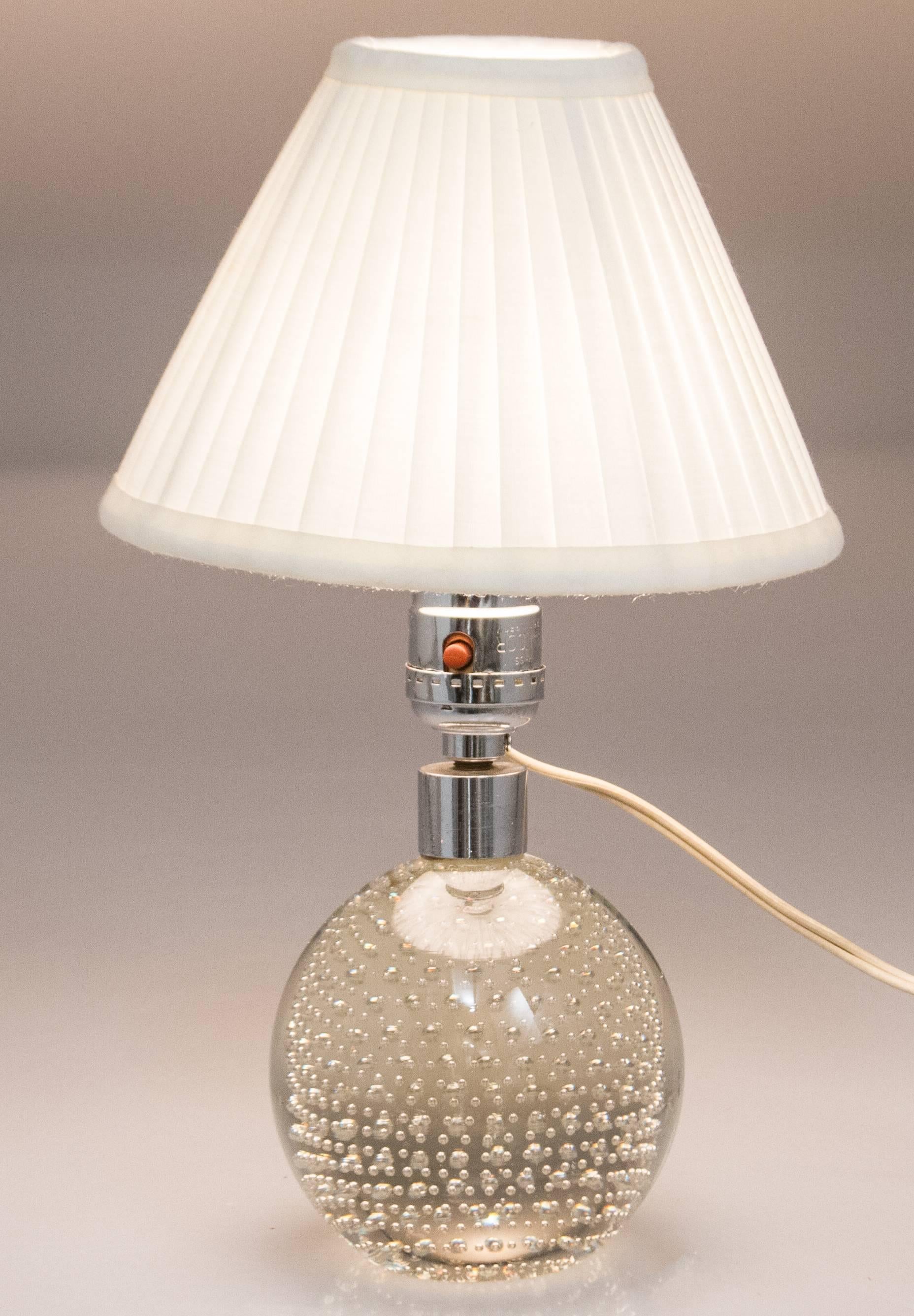 These are beautiful small lamps that look exceptional when lit.