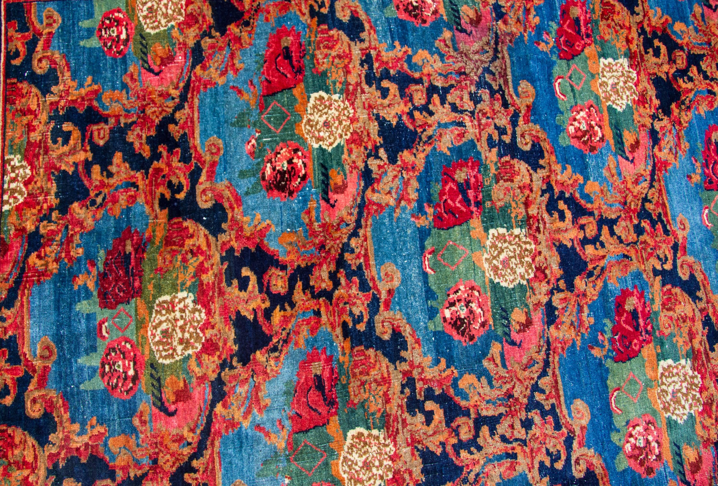 Persian Art Deco Bidjar Rug For Sale