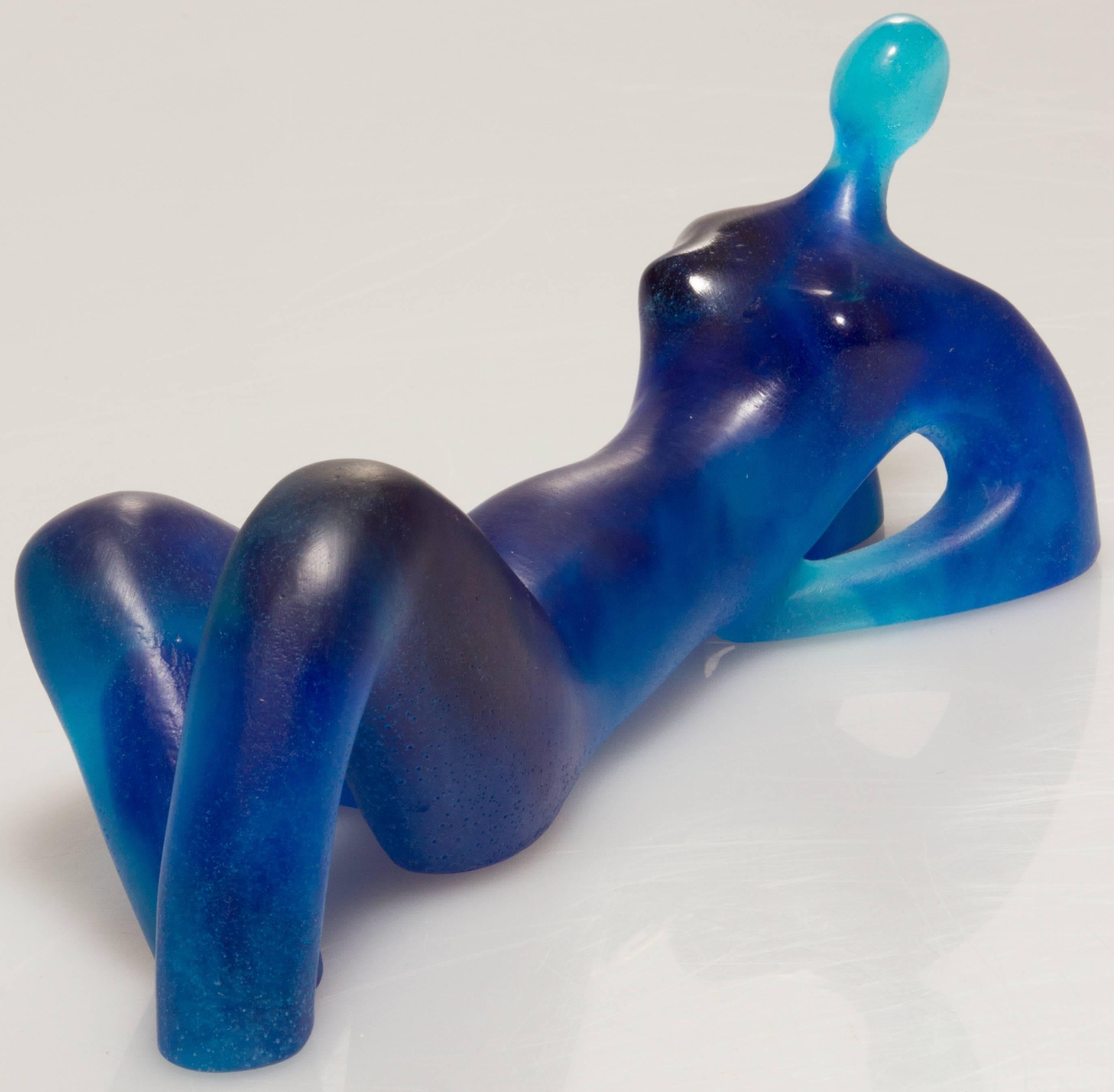 20th Century Modernist Daum Nude Femme Figure