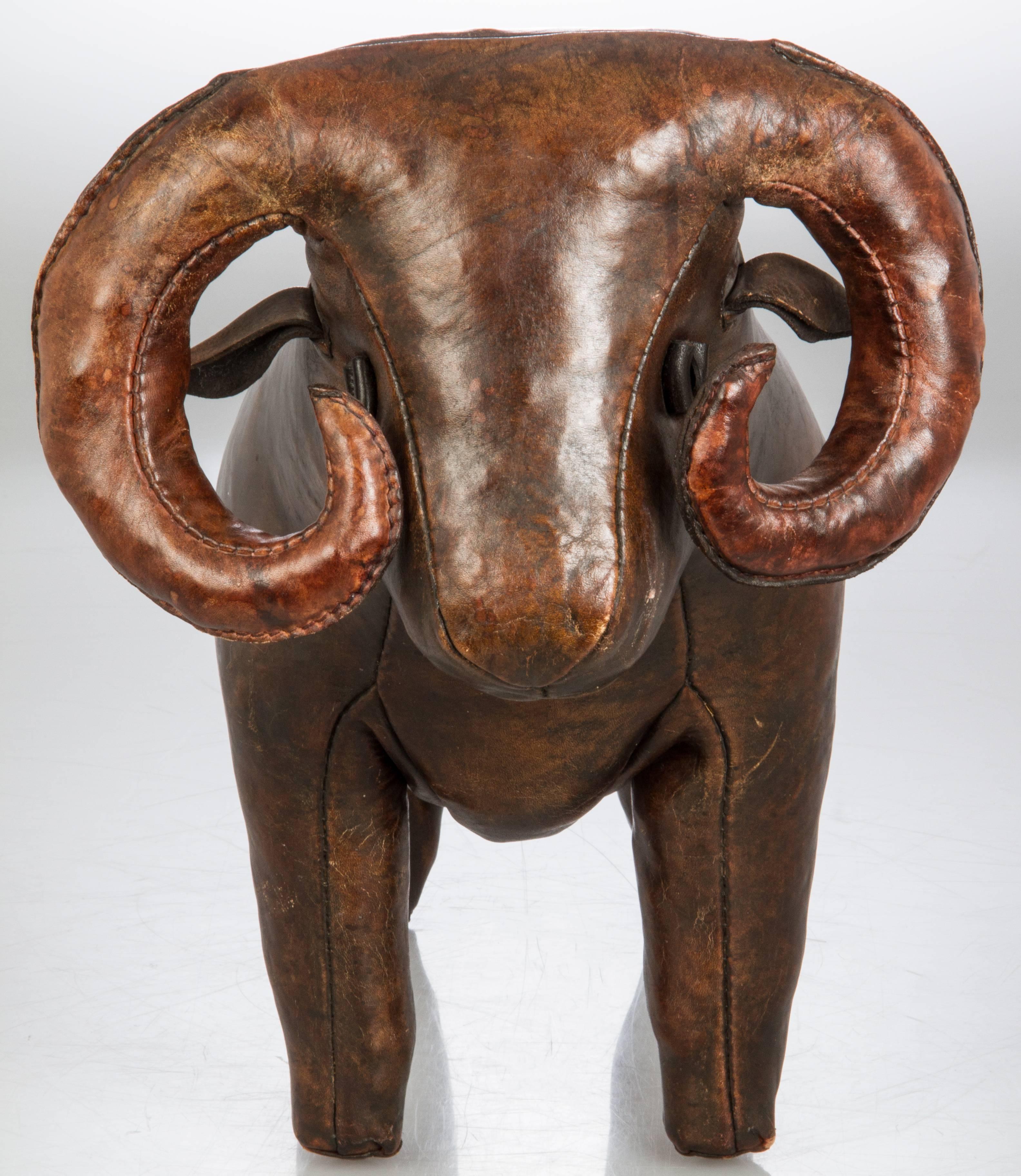 The ram is less common in the Omersa animal repertoire and is complete with curved horns.