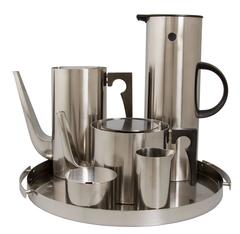 Arne Jacobsen Coffee and Tea Service for Stelton
