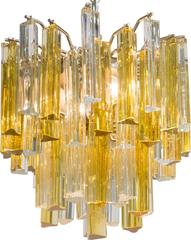 Mid-Century Venini for Camer Crystal Chandelier
