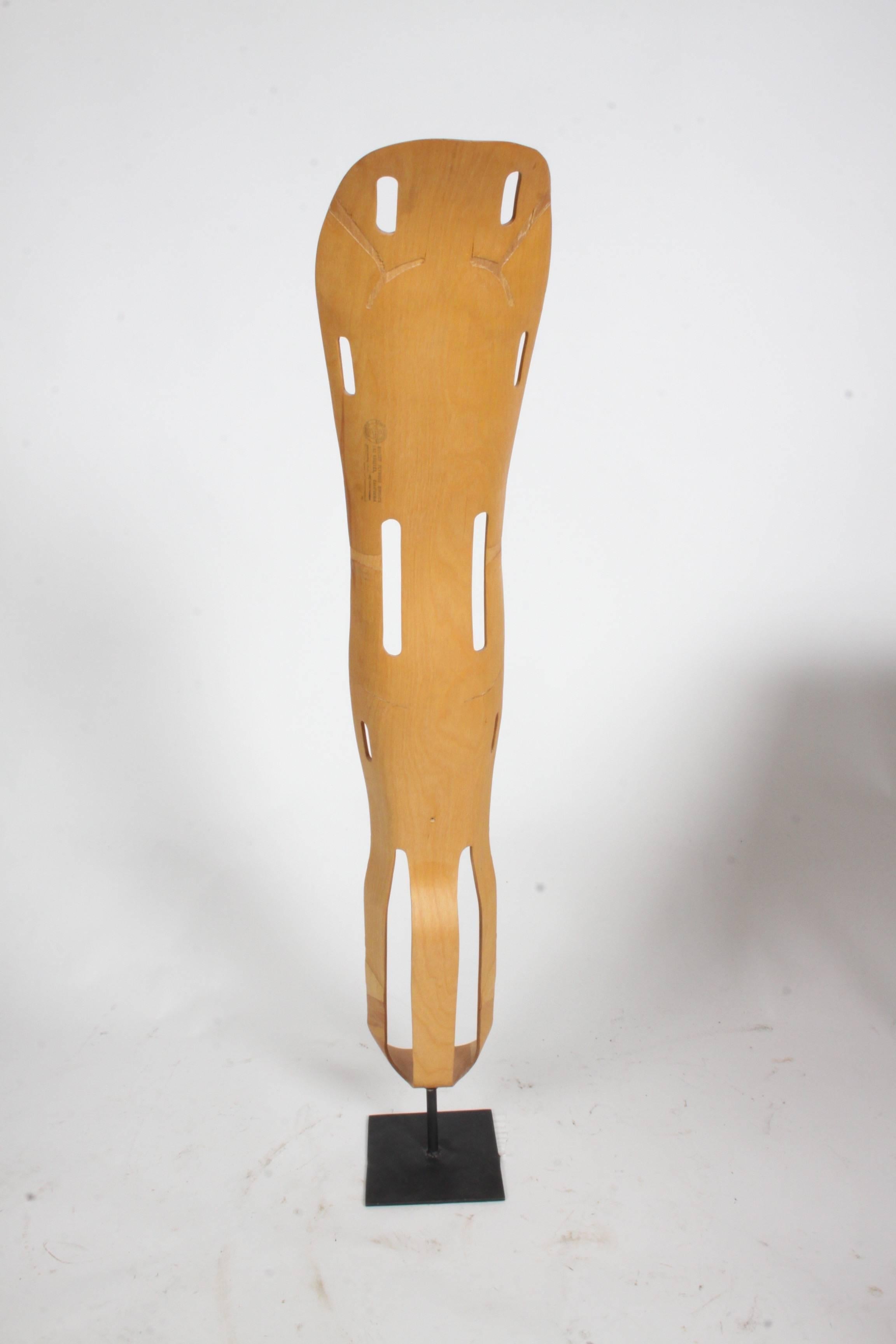 Charles and Ray Eames for Evans Plywood Splint Sculpture, circa 1940s 1