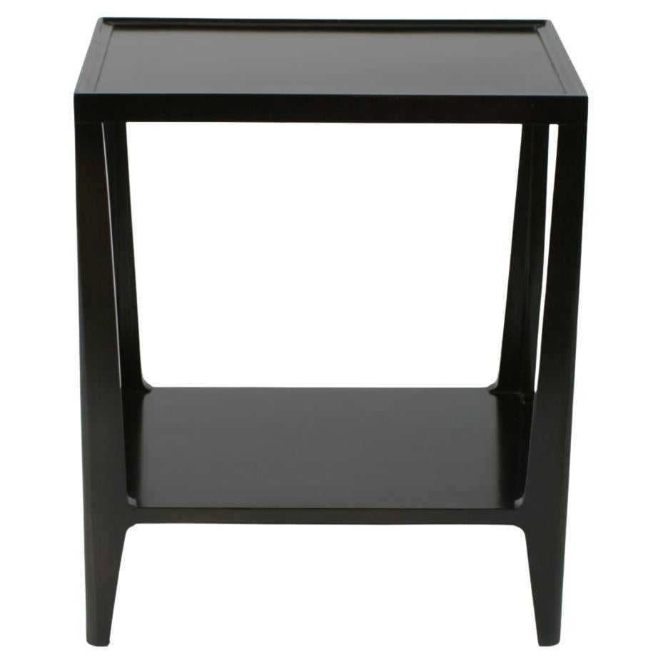 Single Edward Wormley for Drexel Precedent Collection - Side Table Dark Stain
