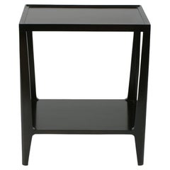 Single Edward Wormley for Drexel Precedent Collection - Side Table Dark Stain