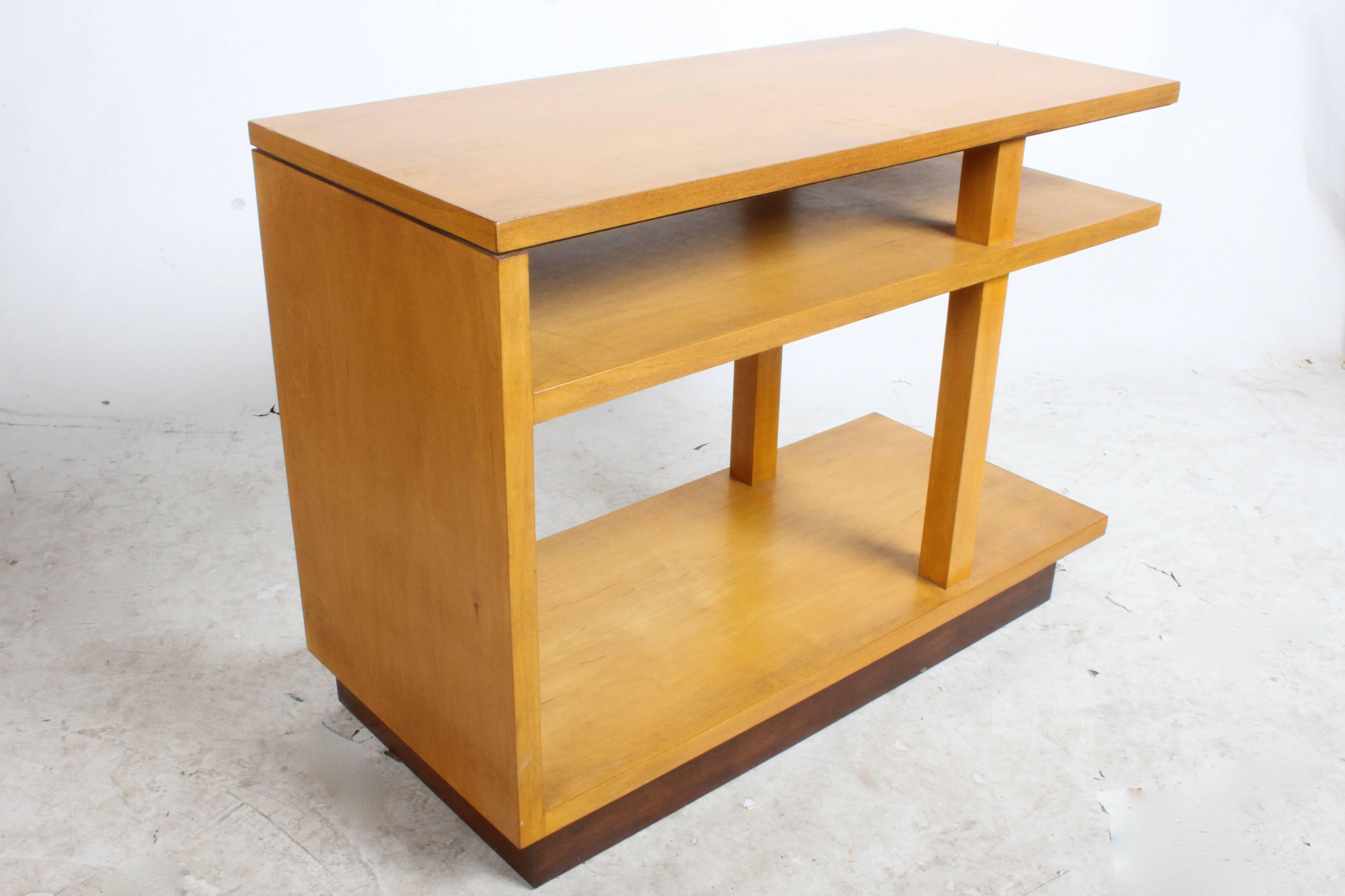 Pair of Eliel Saarinen & Pipsan Saarinen Swanson For Johnson Furniture End Table 1