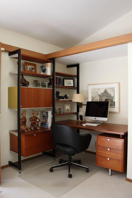 Nelson for Herman Miller CSS Desk and Wall Unit Combo at 1stDibs