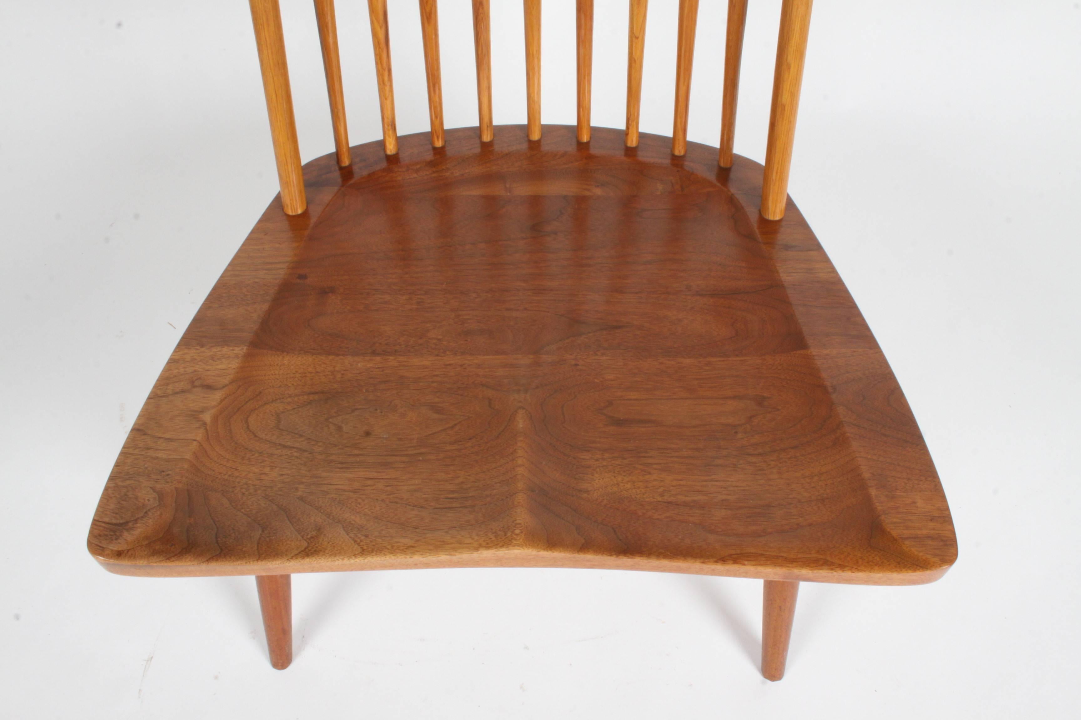 Mid-Century Modern George Nakashima New Lounge Chair, Studio Crafted for Architect Phillip Cotton