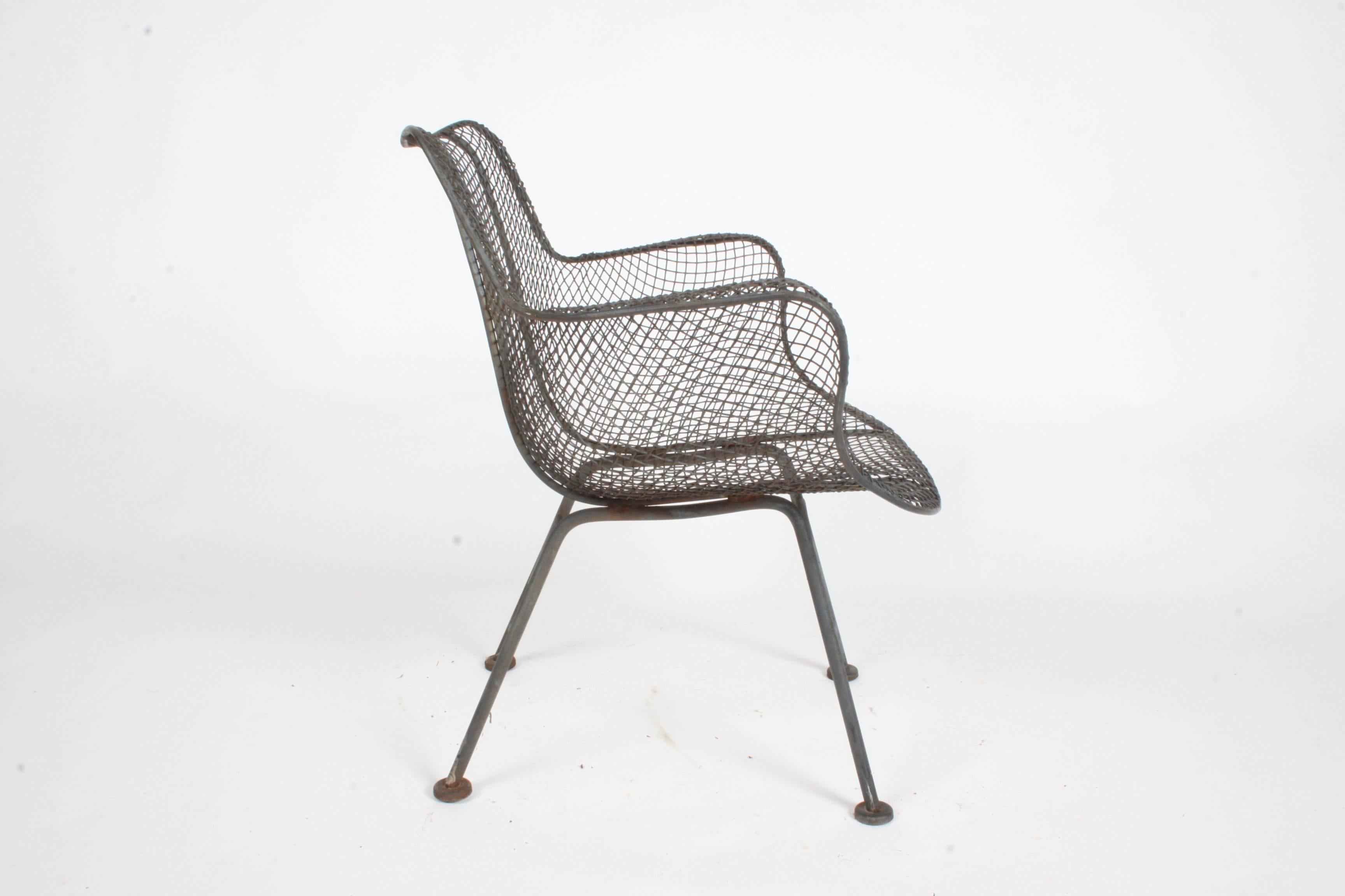 Mid-20th Century Russell Woodard Low Lounge Patio Chairs Sculptura Line