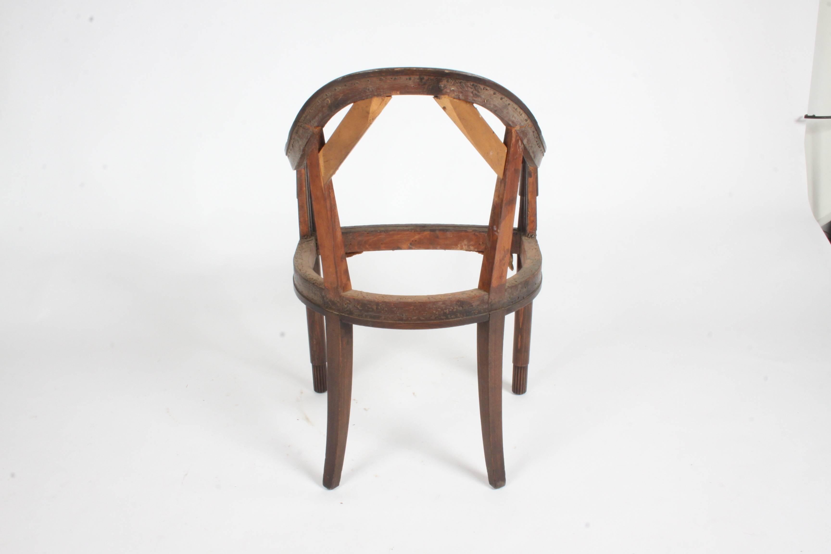 Early 20th Century Nice French Art Deco Armchair Frame