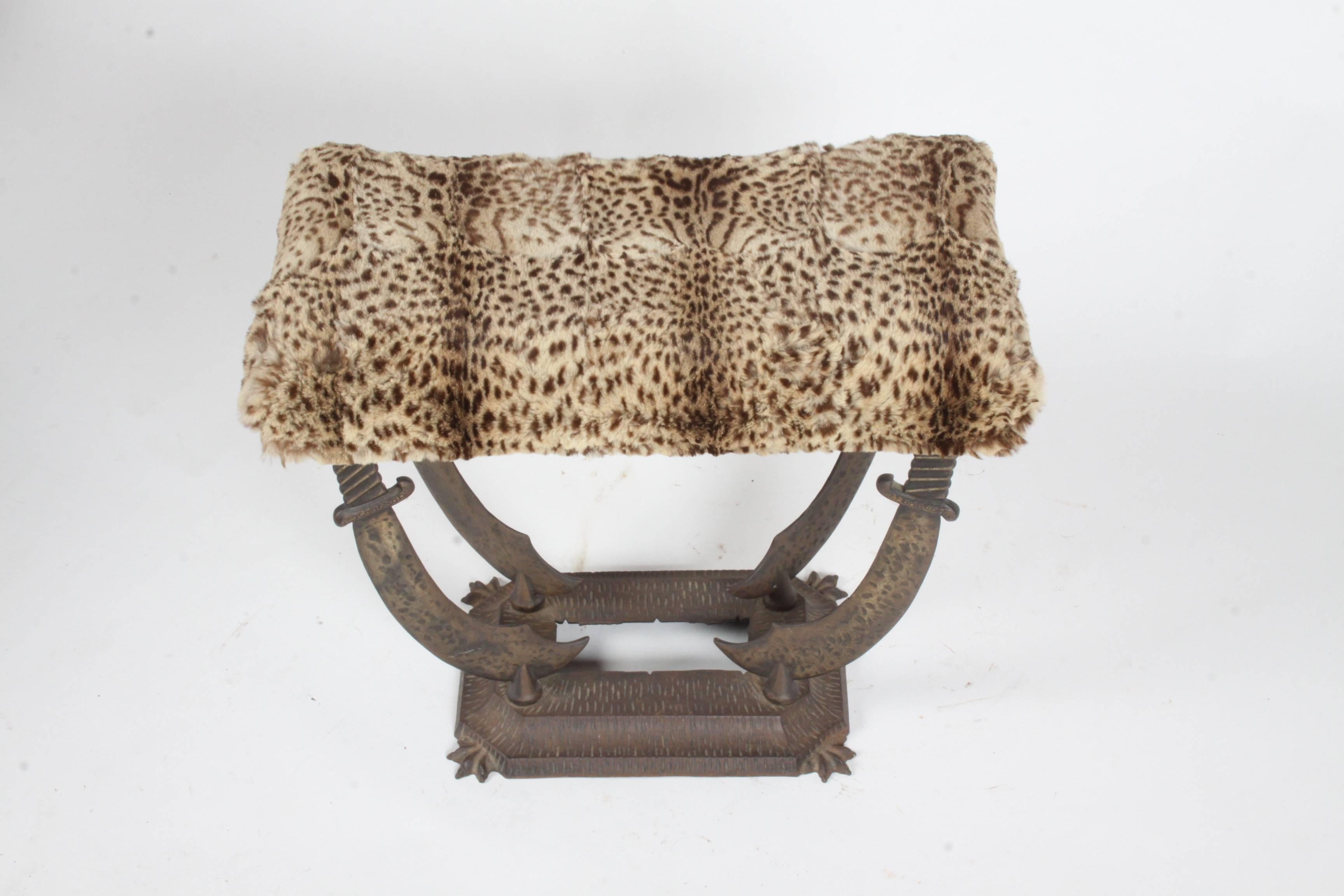 cast van leopard skin