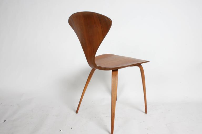 Norman Cherner Side Chair By Bernado For Plycraft