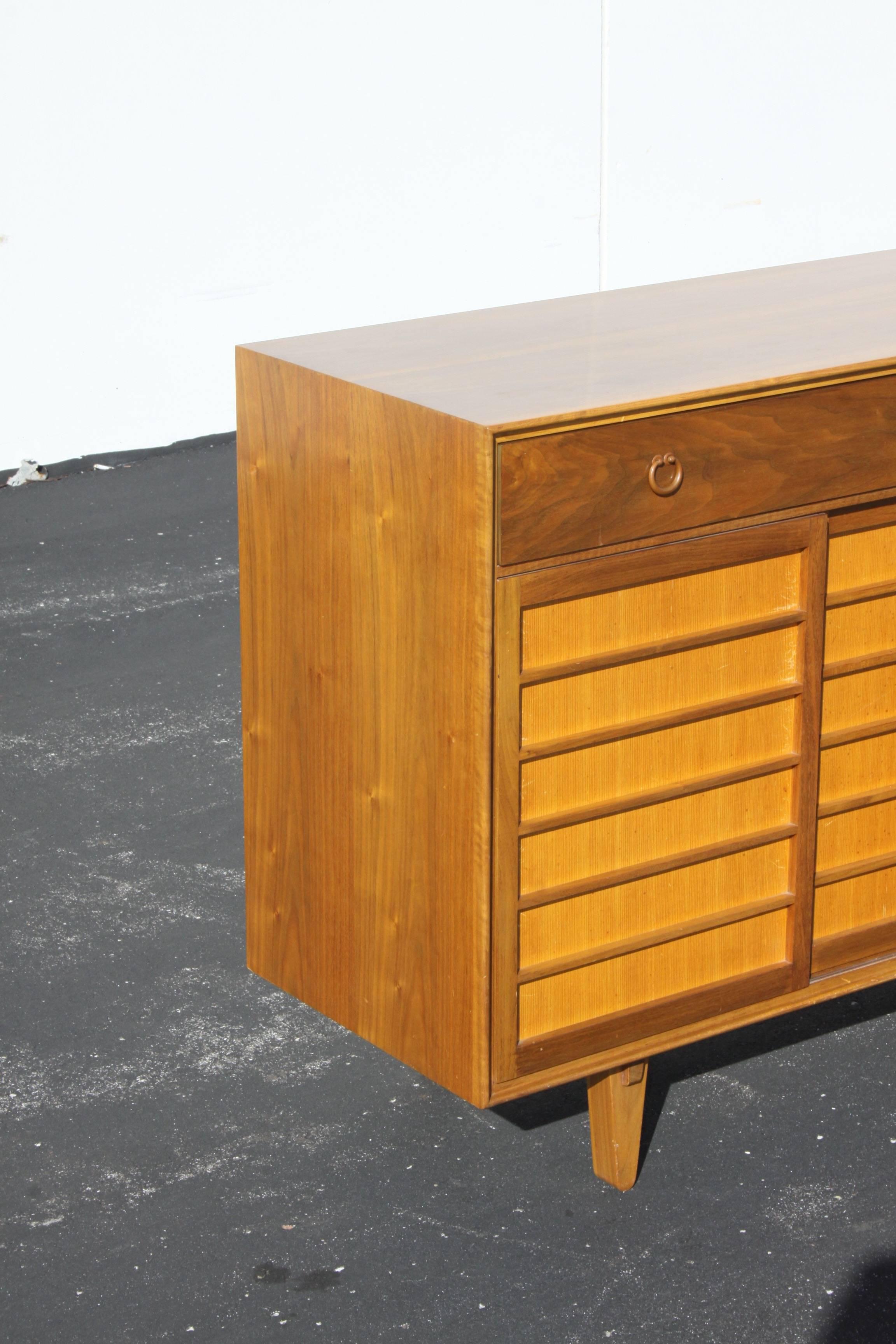 American Edward Wormley for Dunbar Japanese Influenced Sideboard