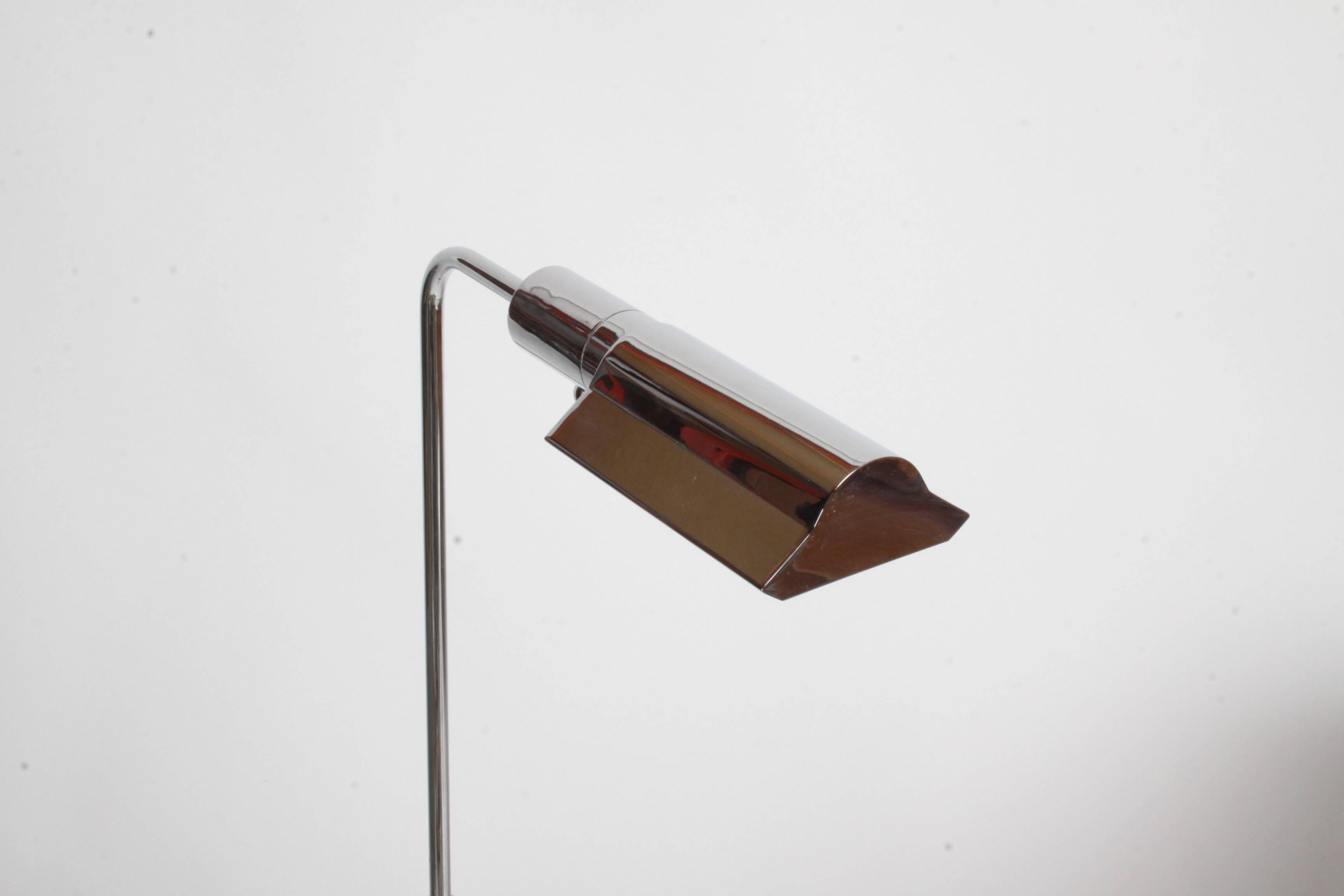 Cedric Hartman Style Adjustable Chrome Floor Lamp 4