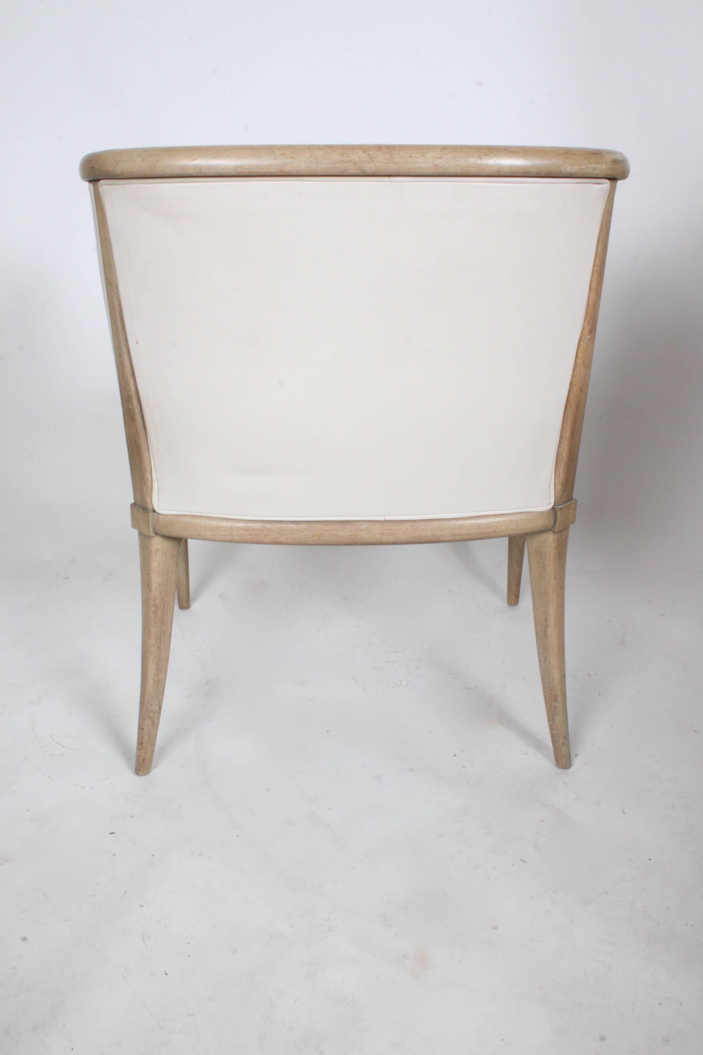 American Pair of Mid-Century Modern Occasional Chairs in the Style of Tommi Parzinger