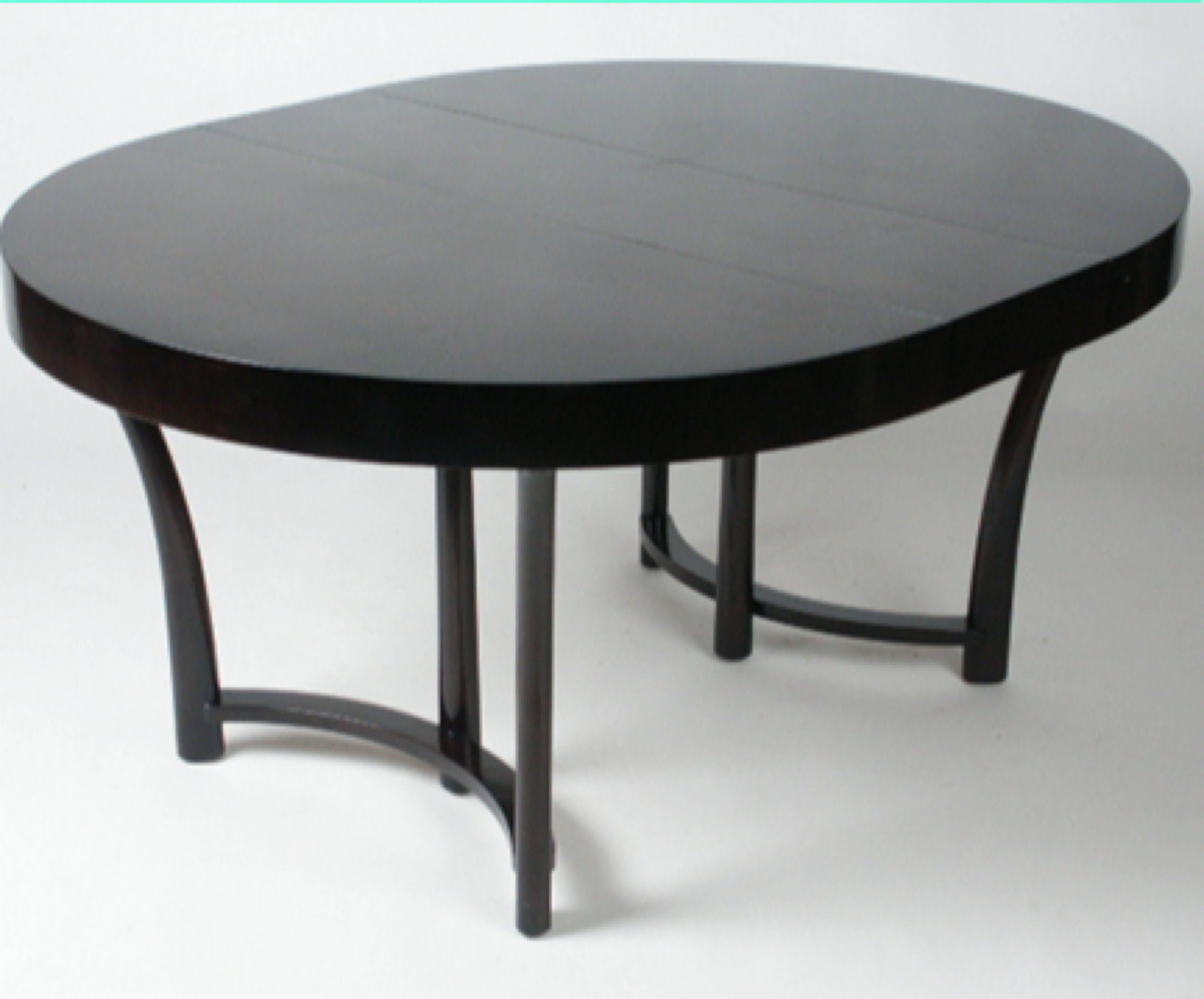 Mid-Century Modern Widdicomb Dining Table in the style of T. H. Robsjohn-Gibbings