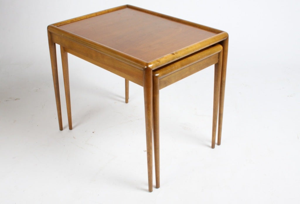 American T. H. Robsjohn-Gibbings for Widdicomb Nesting Tables